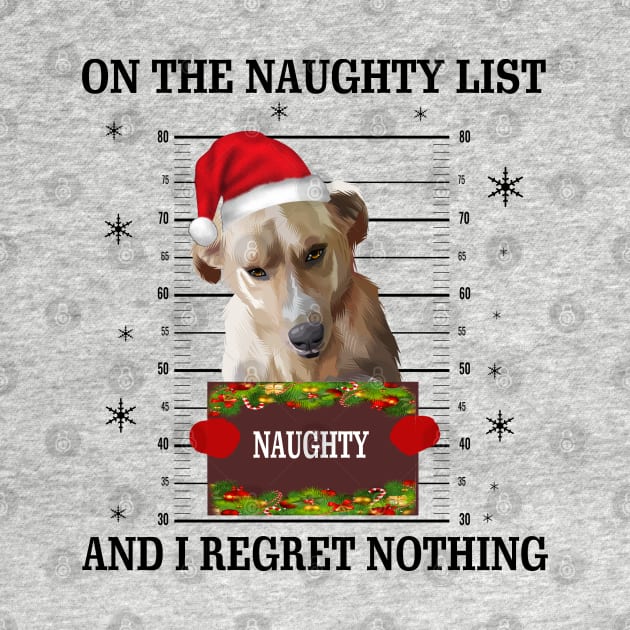 mugshot dog-On The Naughty List And I Regret Nothing by Cube2